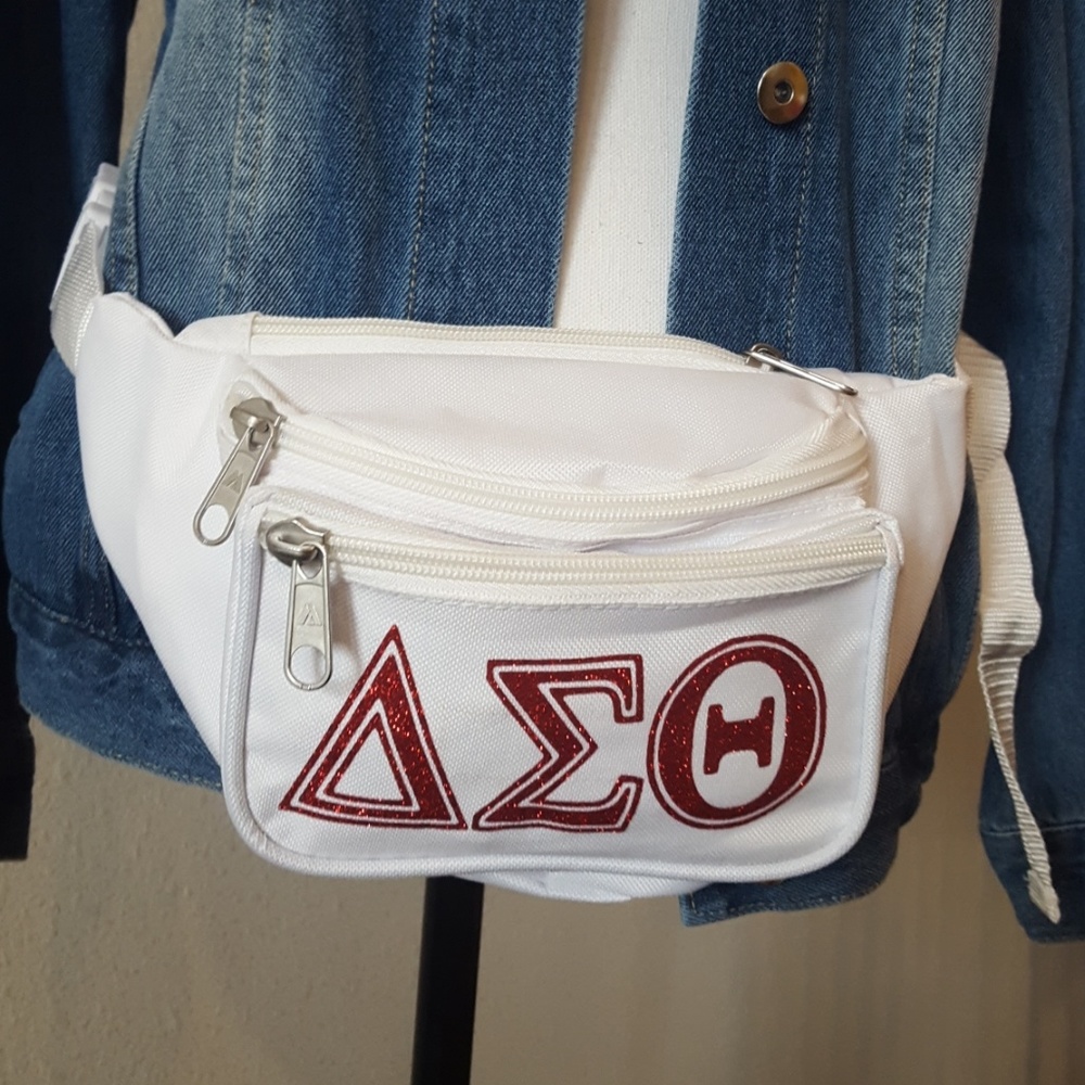 Delta sigma theta sorority fanny pack - Picture 6 of 7